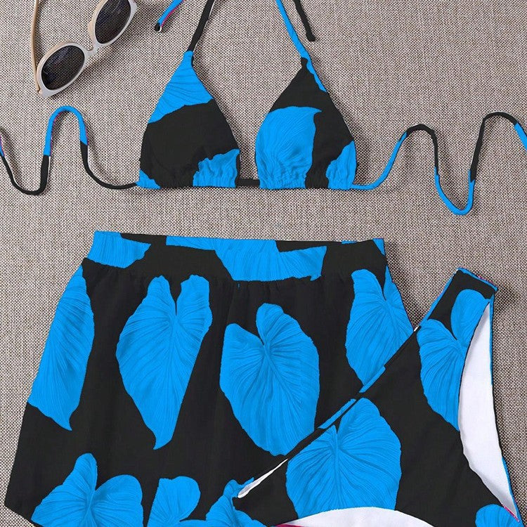 Damen 2-teiliges Bikini-Set mit trendigem Rock Echo Archiv