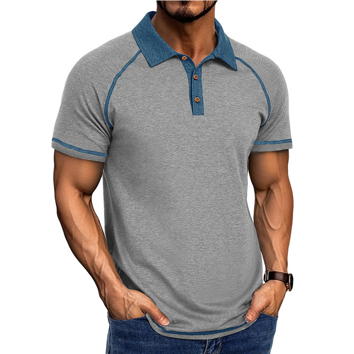 Herren Polo-Shirt mit modernem Kragen Echoarchiv