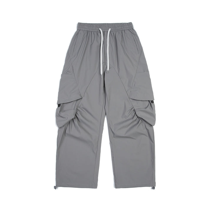 Herren Funktionale Cargo‑Hose im Tech‑Nylon mit elastischem Bund und Kordelzug Echoarchiv