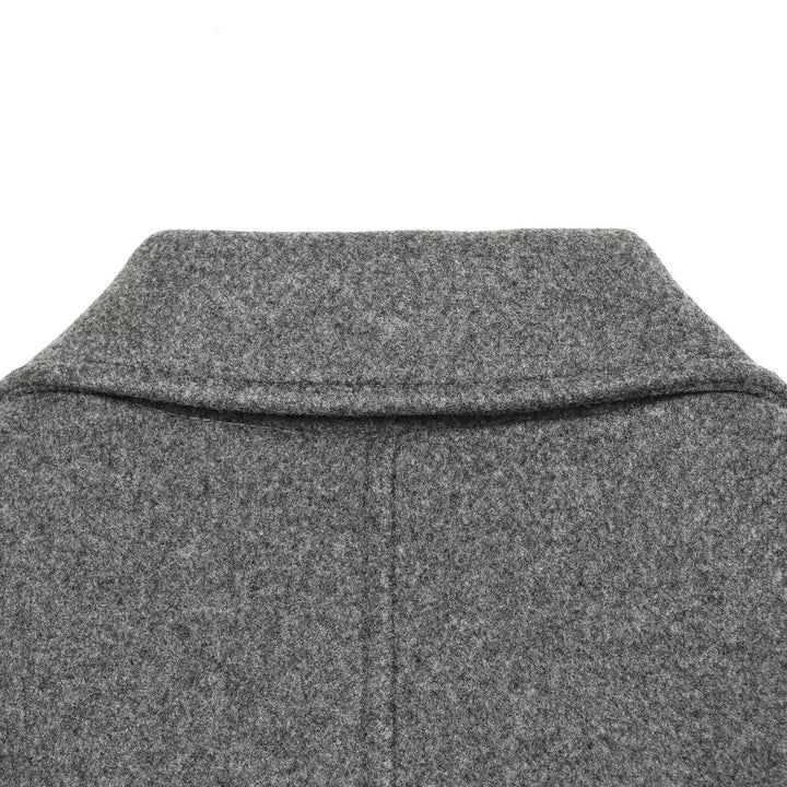 Damen Kurzjacke aus Wollmix mit Hemdkragen, aufgesetzten Pattentaschen und kastiger Cropped‑Silhouette Echoarchiv