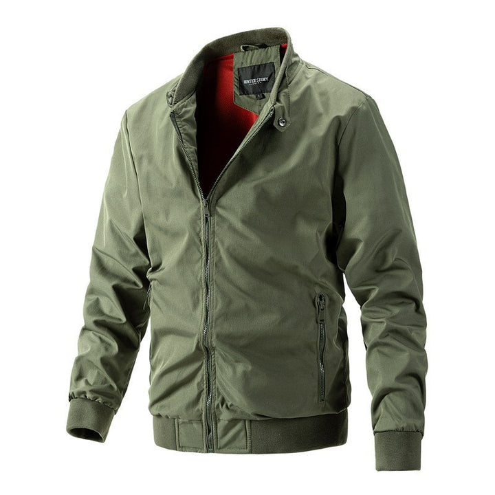 Herren Modische Übergangsjacke mit funktionalem Reißverschluss Echo Archiv