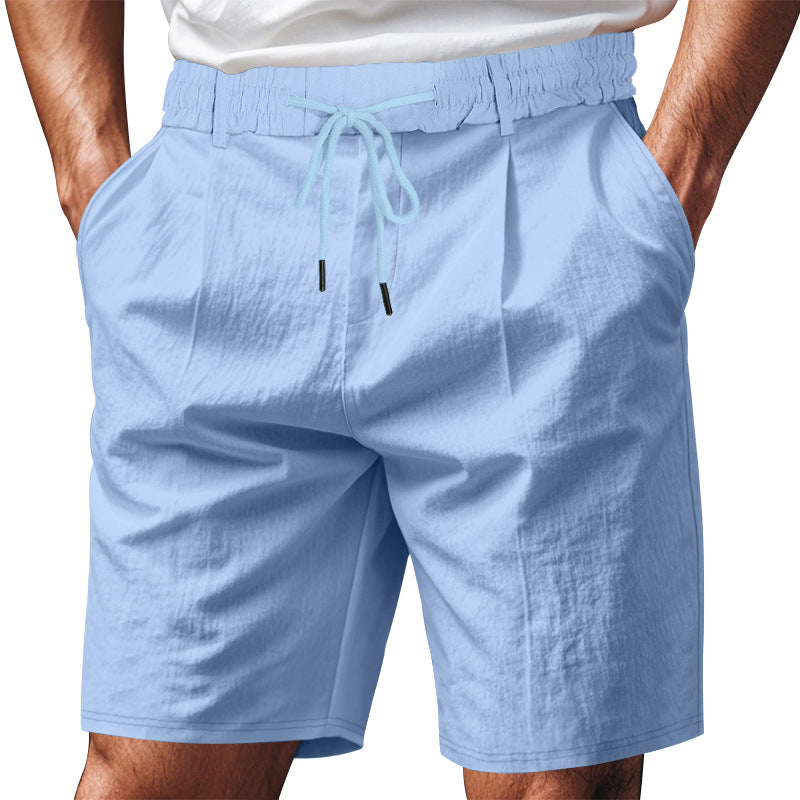 Herren lockere Shorts mit elastischem Bund und Kordelzug Echoarchiv