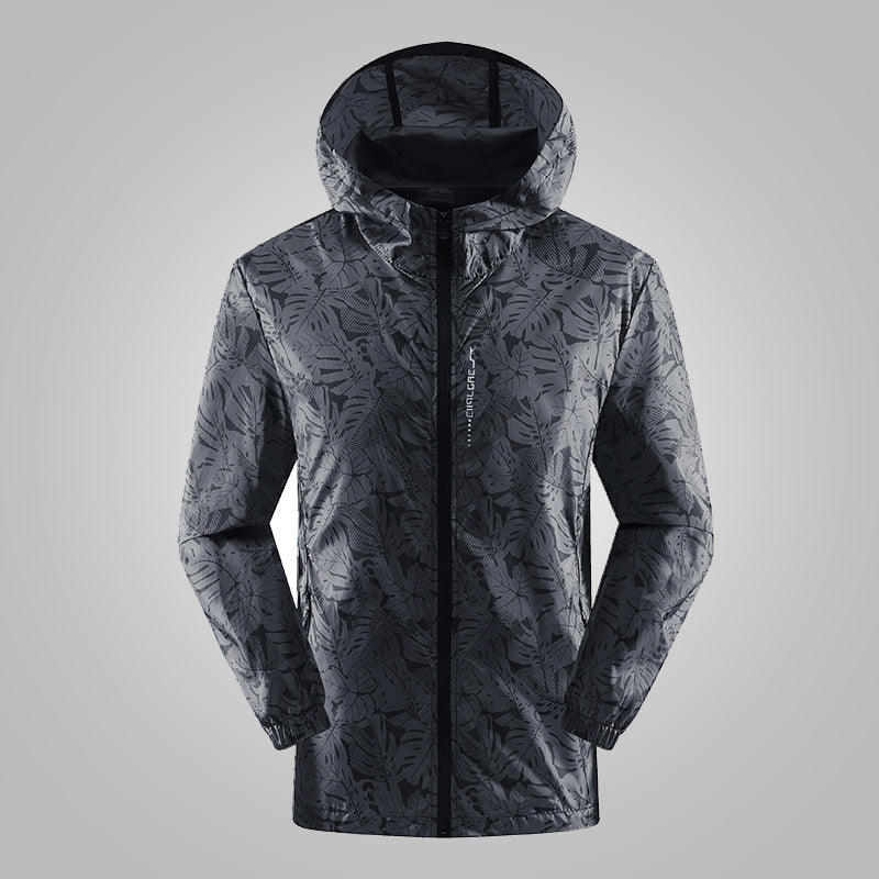 Herren Funktionale Windjacke mit reflektierendem Design Echo Archiv