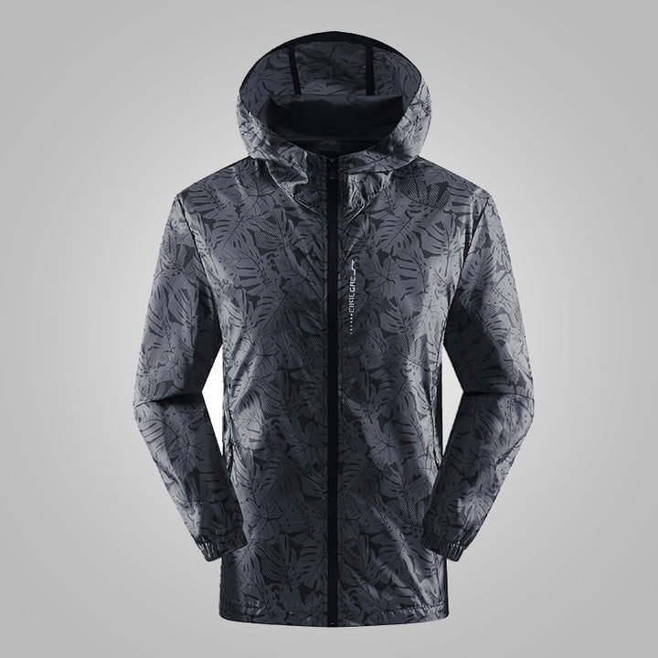 Herren Funktionale Windjacke mit reflektierendem Design Echo Archiv