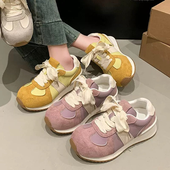 Damen Fashion Sneakers mit weich gepolsterter Sohle und atmungsaktivem Obermaterial Echo Archiv