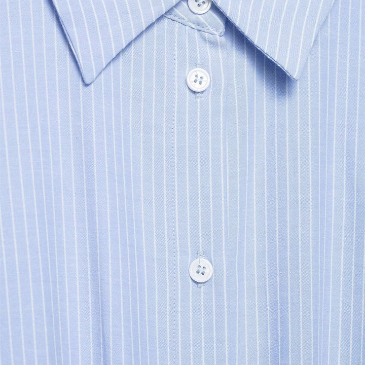 Damenbluse mit asymmetrischem Knoten und raffinierter Drapierung Echo Archiv