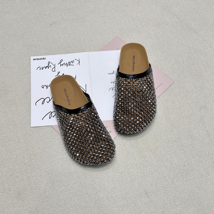 Damen Modische Clogs mit Funktionsoberfläche und komfortablem Fußbett Echoarchiv