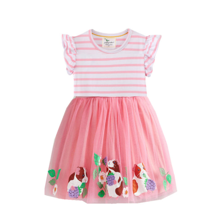 Mädchen Tüllkleid mit verspieltem Design Echo Archiv