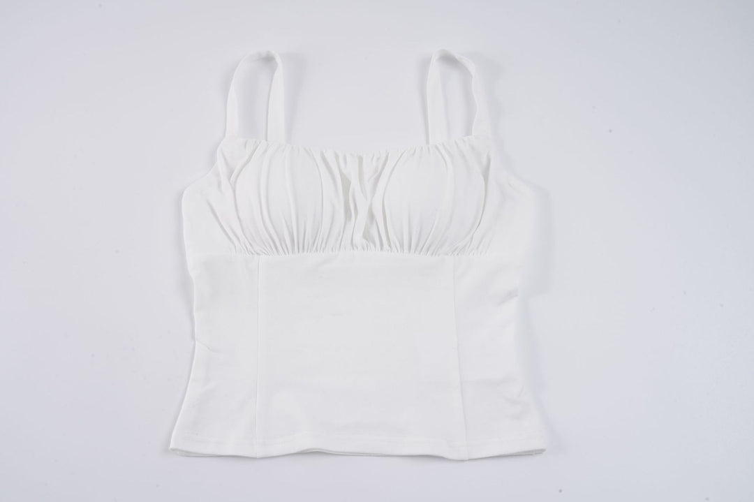 Damen-Bustier-Oberteil mit schmeichelnder Passform und feinen Rüschen Echo Archiv