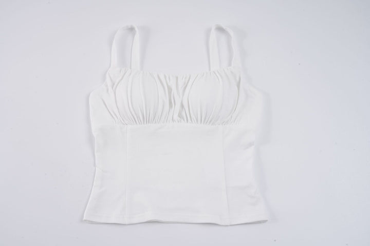 Damen-Bustier-Oberteil mit schmeichelnder Passform und feinen Rüschen Echo Archiv