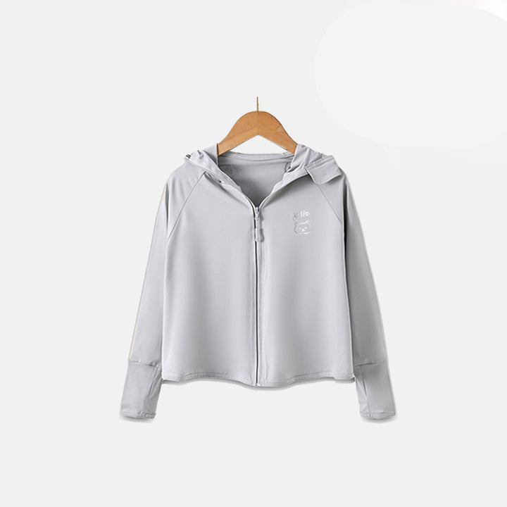 Damen atmungsaktive und wasserabweisende Sportjacke mit Kapuze Echo Archiv