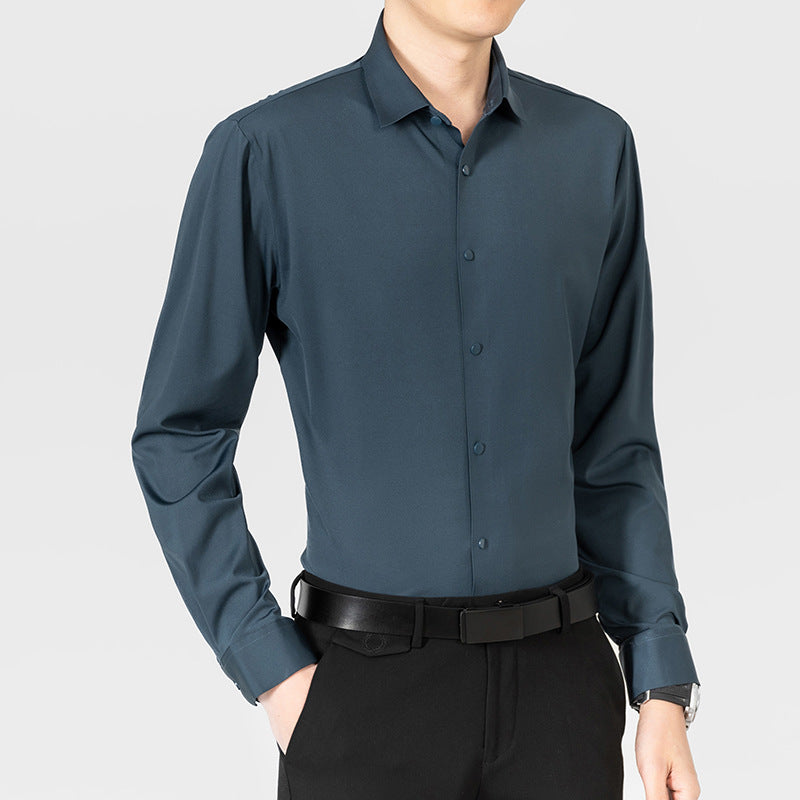 Herren Elegantes und Bequemes Langarmhemd Echoarchiv