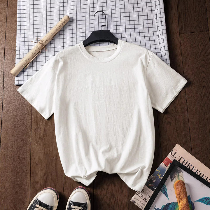 Damen T-Shirt mit kreativem Motiv und inspirierendem Schriftzug Echo Archiv