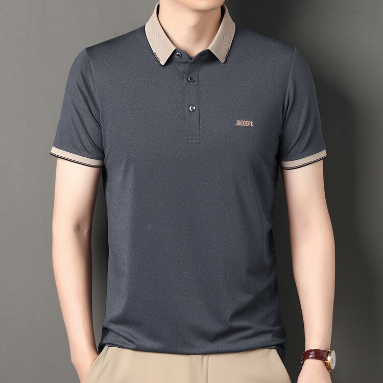 Herren sportliches Polo-Shirt mit modischem Kragen Echoarchiv