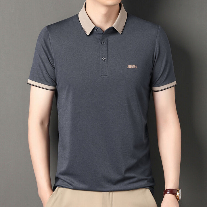 Herren sportliches Polo-Shirt mit modischem Kragen Echoarchiv