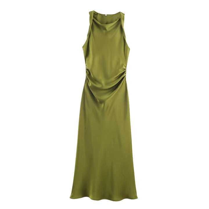 Damen elegantes Sommerkleid mit fließendem Schnitt und charmanten Rüschendetails Echo Archiv