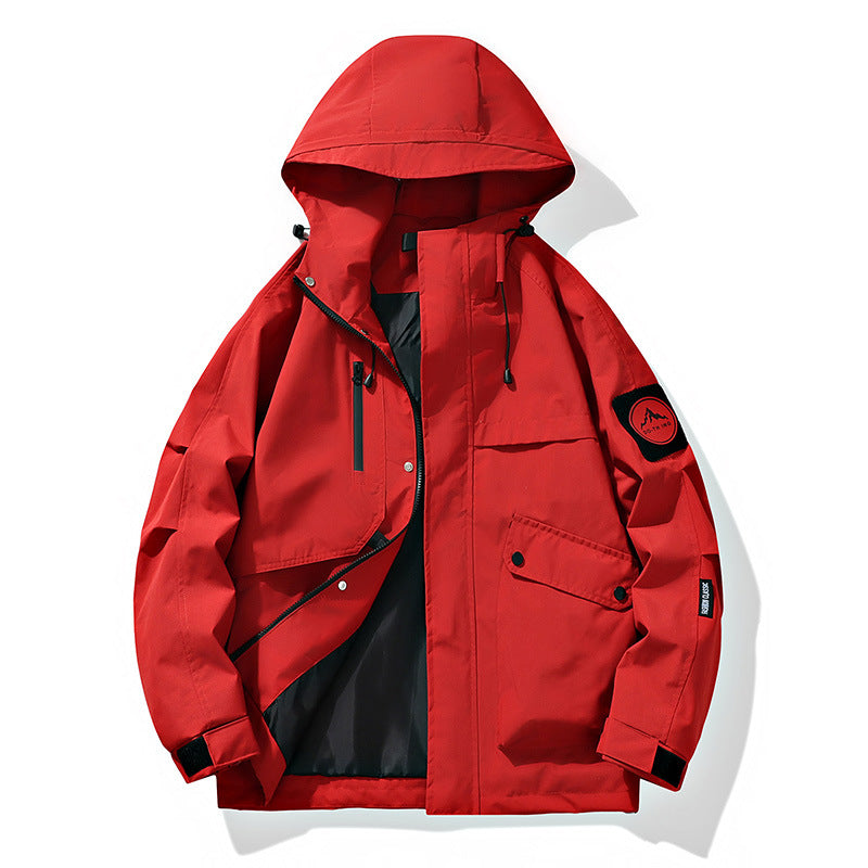Herren Funktionsjacke mit abnehmbarer Kapuze Echo Archiv