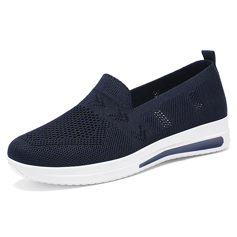 Damen Atmungsaktive Slip-On Sneakers mit flexiblem Obermaterial und komfortablem Fußbett Echo Archiv