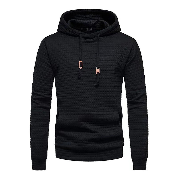 Herren komfortabler Hoodie mit strukturiertem Gewebe Echoarchiv