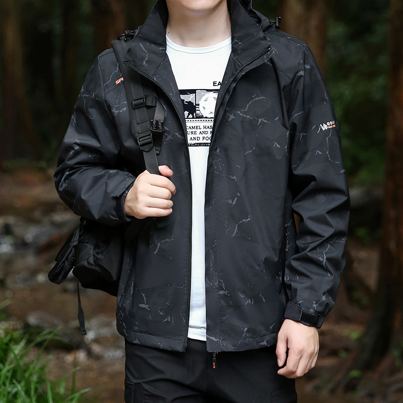 Herren-Allwetterjacke mit Hochleistungsdesign Echo Archive