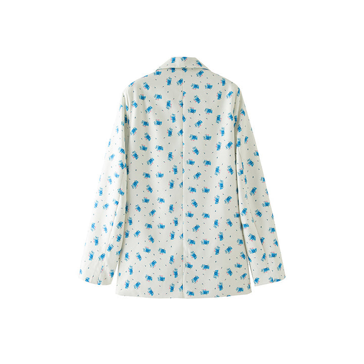 Damen Blazer mit floralem Muster Echo Archiv