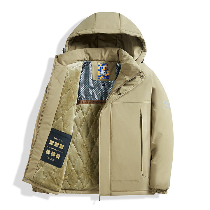 Herren Multifunktionale und warme Steppjacke Echo Archiv