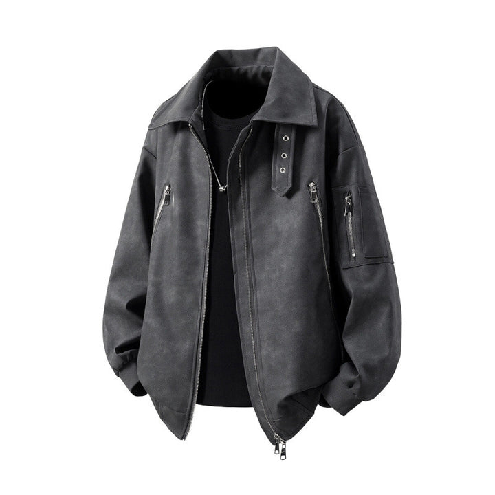 Herren Übergangsjacke mit innovativem Design und multifunktionalen Reißverschlusstaschen Echoarchiv
