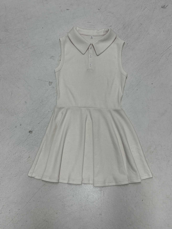 Damen Polo-Kleid mit asymmetrischem Rock und Kragen Echo Archiv