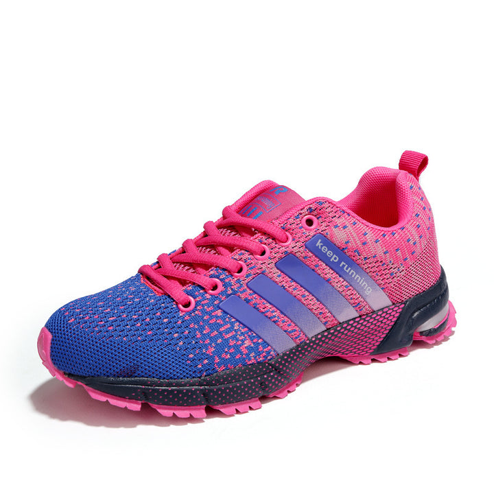 Herren leichte Strick-Running-Sneaker mit integrierter Fersen-Luftkammer und griffiger Trailsohle – Norré