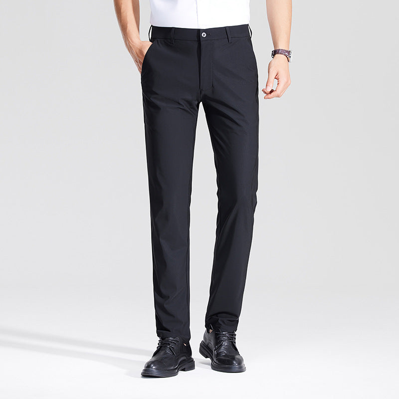 Herren elegante und atmungsaktive Anzughose Echoarchiv