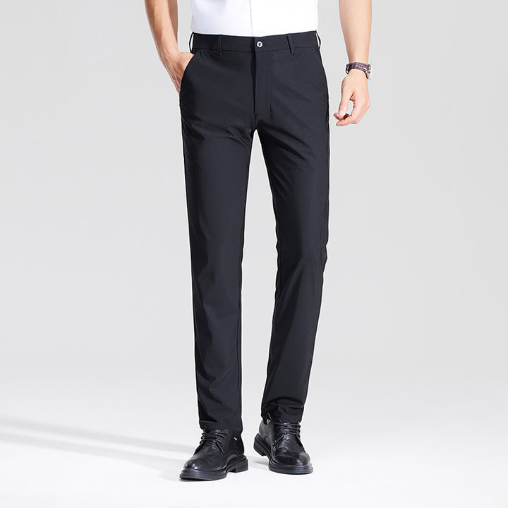 Herren elegante und atmungsaktive Anzughose Echoarchiv