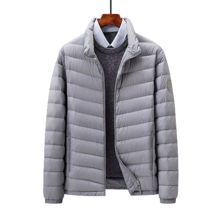 Herren Stepp-Übergangsjacke mit Stehkragen und Reißverschlusstaschen Echo Archiv