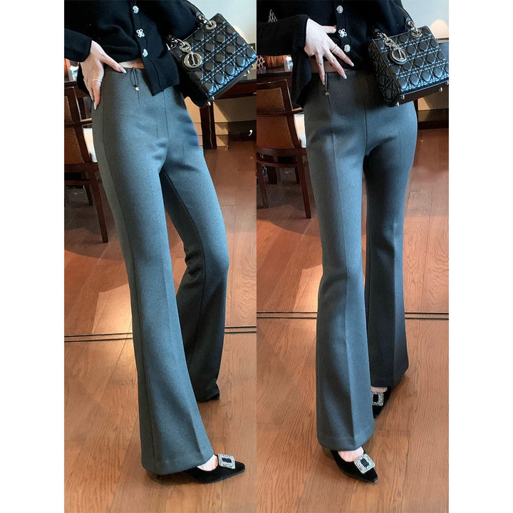 Damen Elegante Flared Hose Echoarchiv
