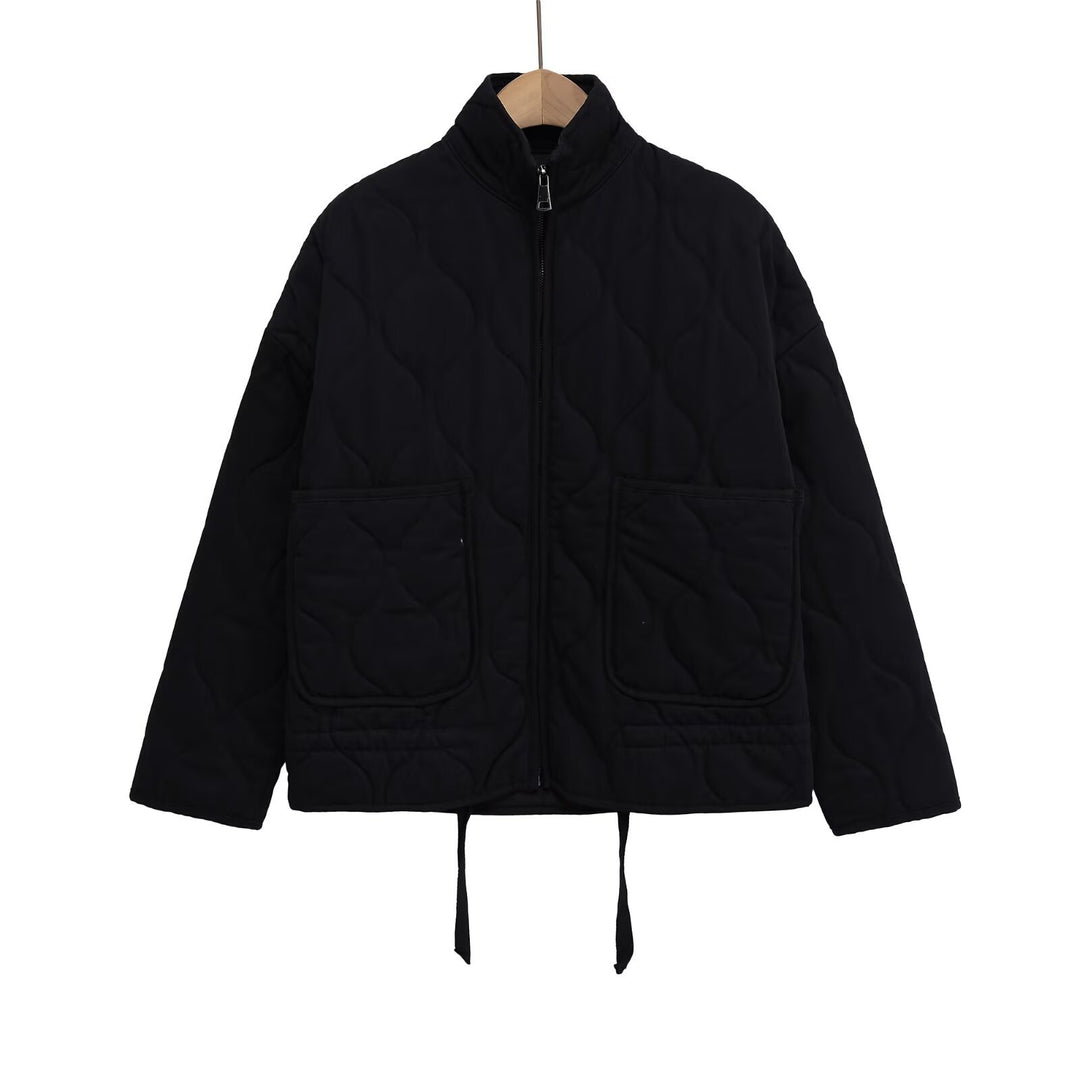 Damen Steppjacke mit Stehkragen, Kissensteppung und Tunnelzug Echo Archiv