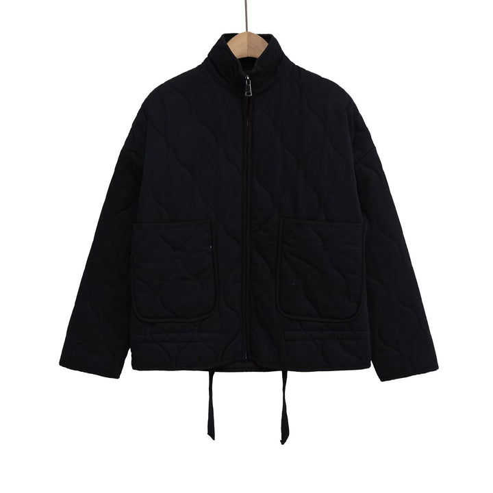 Damen Steppjacke mit Stehkragen, Kissensteppung und Tunnelzug Echo Archiv
