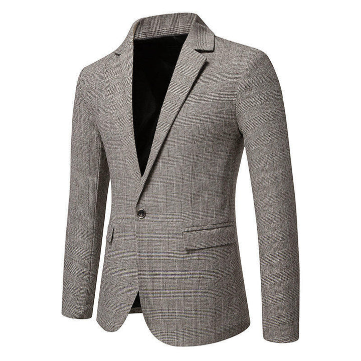 Herren eleganter Blazer im Herringbone-Design Echoarchiv