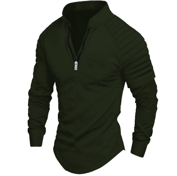Herren Funktionsshirt mit Stehkragen Echoarchiv
