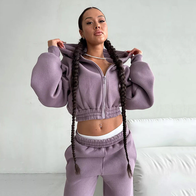 Damen Sportlicher Hoodie-Overall Echo Archiv
