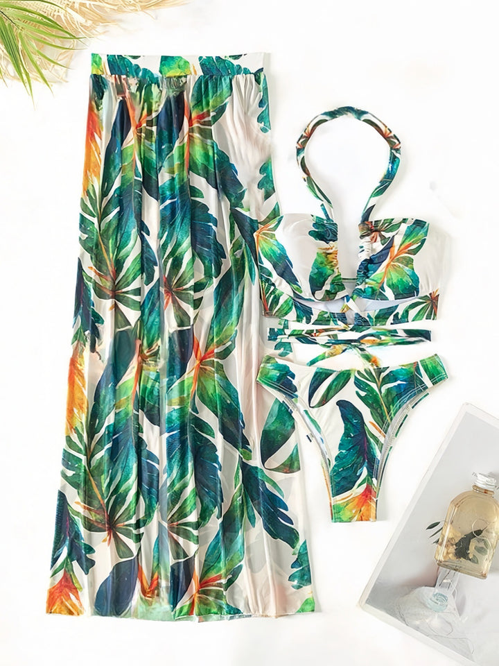 Damen Bikini-Set mit elegantem Maxirock Echo Archiv