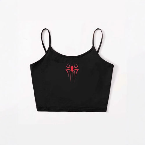 Damen Crop-Top mit kreativem Herz-Design Echo Archiv