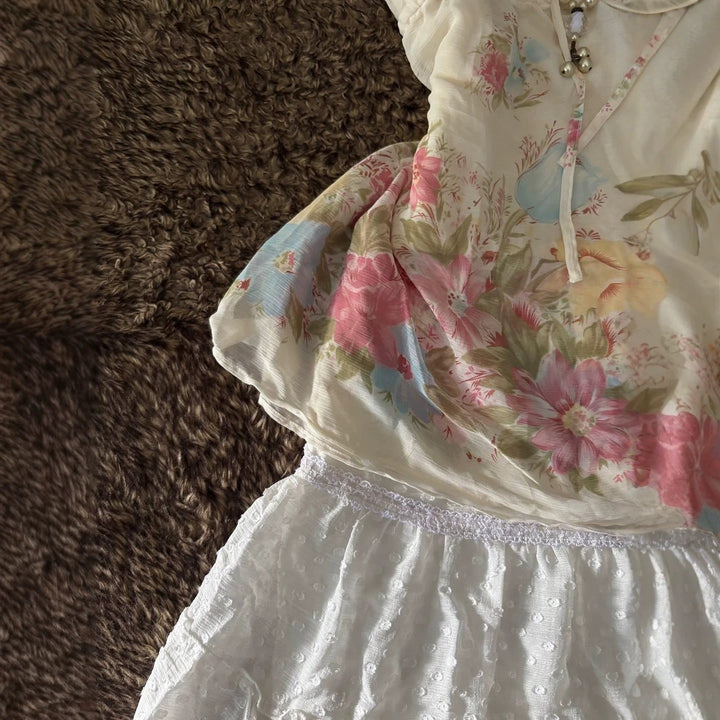Damen Verspieltes Blumentop Echo Archiv