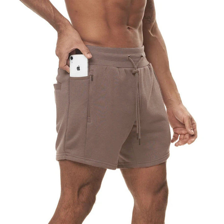 Herren Sportliche Shorts mit praktischen Seitentaschen und verstellbarem Bund Echoarchiv