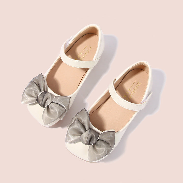 Mädchen Ballerinas mit dekorativem Schleifen-Design Echo Archiv