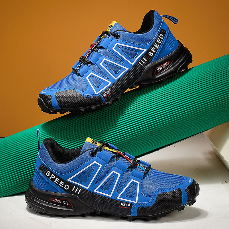 Herren nan robuster Trailrunning-Laufschuh mit stoßdämpfender EVA-Zwischensohle und griffiger Profillaufsohle Echoarchiv