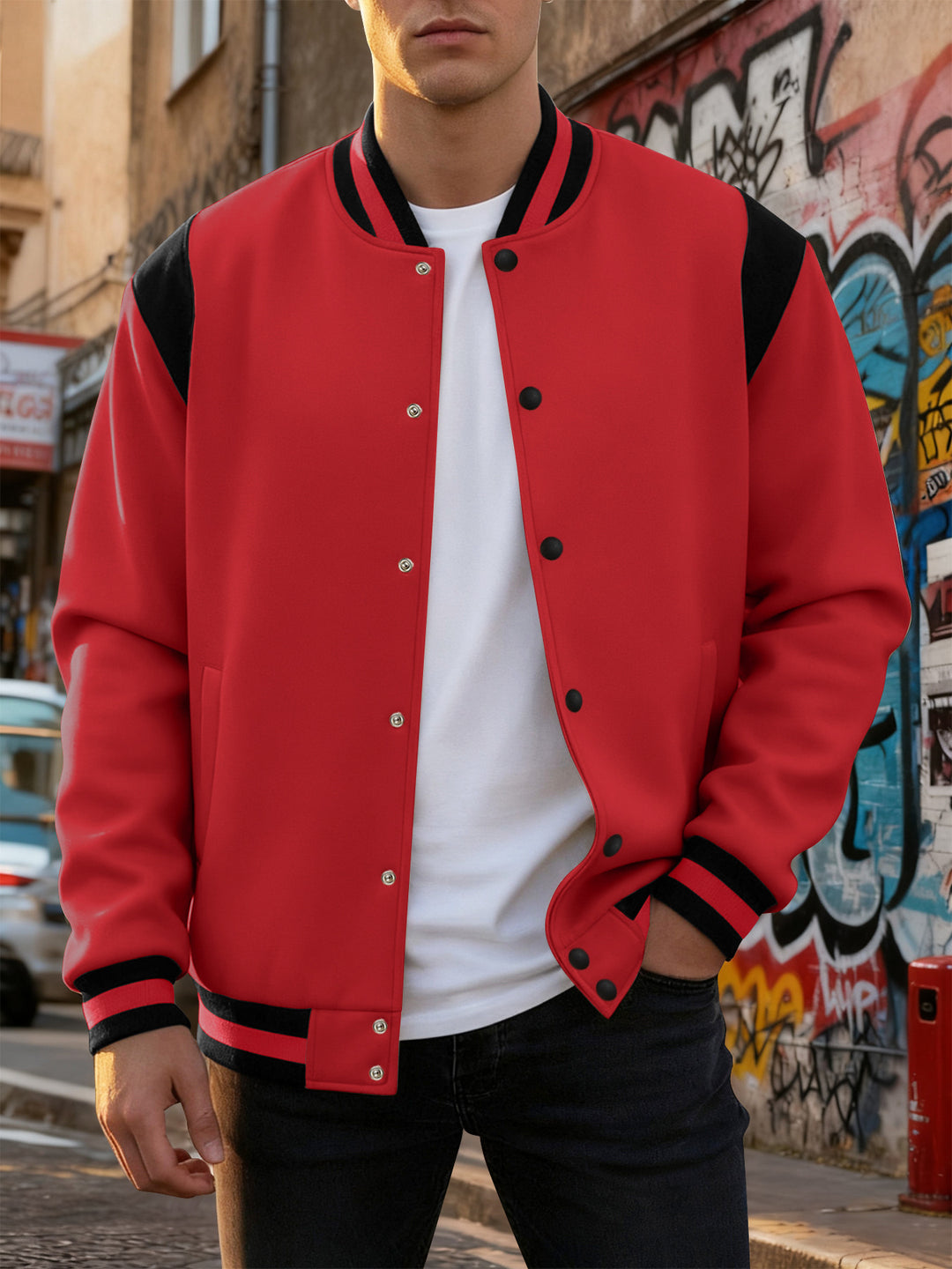 Herren Baseballjacke Echoarchiv