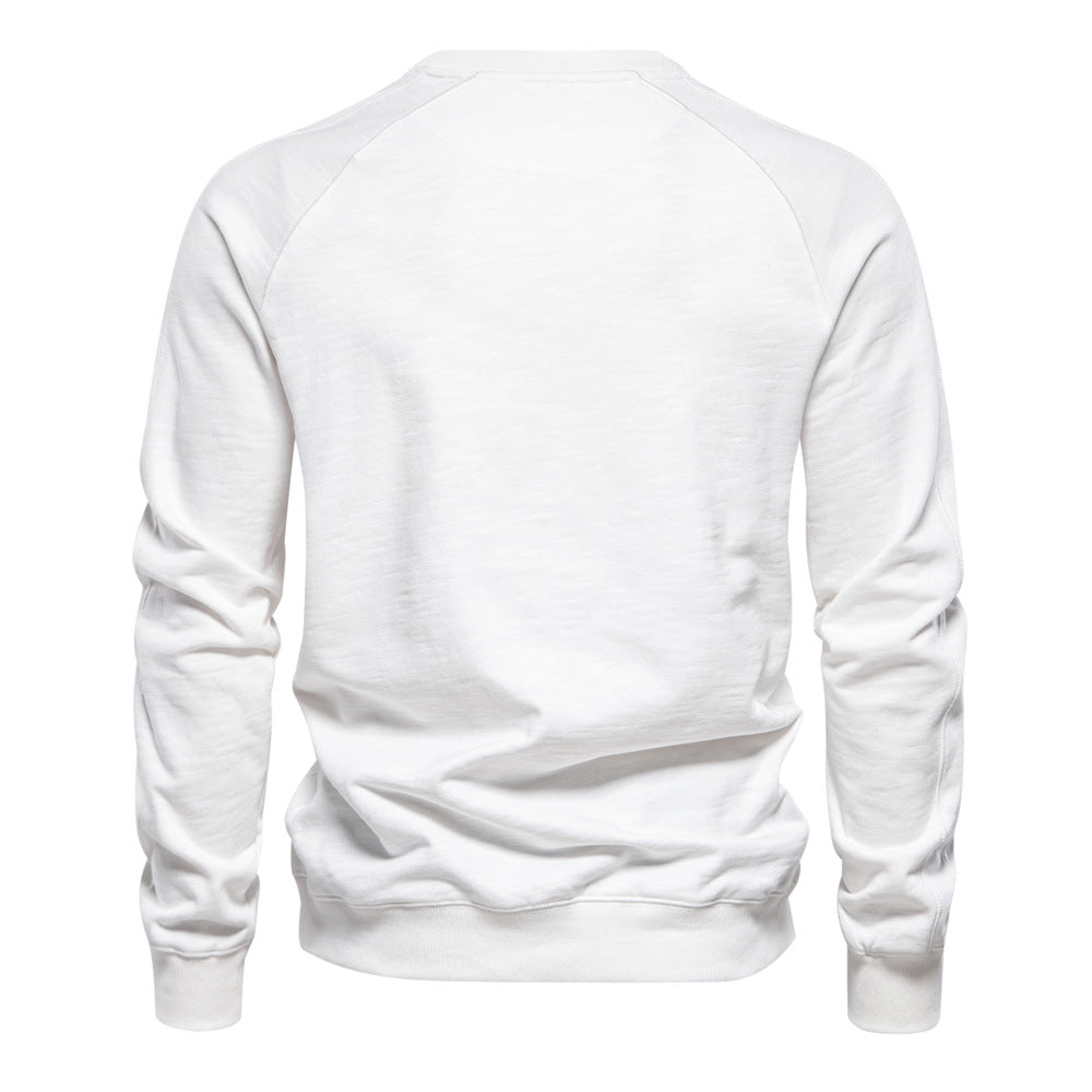 Herren Sweatshirt mit Raglanärmeln und hochwertiger Baumwolloberfläche Echoarchiv