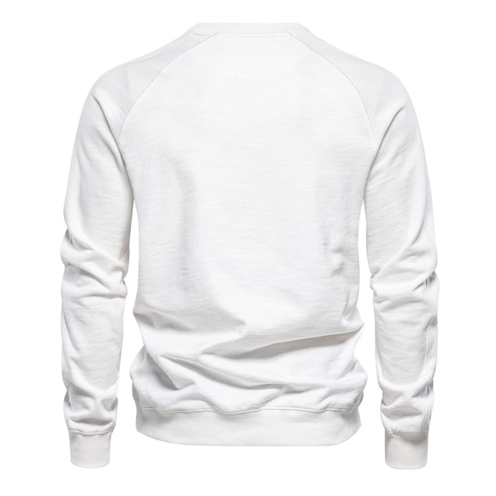 Herren Sweatshirt mit Raglanärmeln und hochwertiger Baumwolloberfläche Echoarchiv