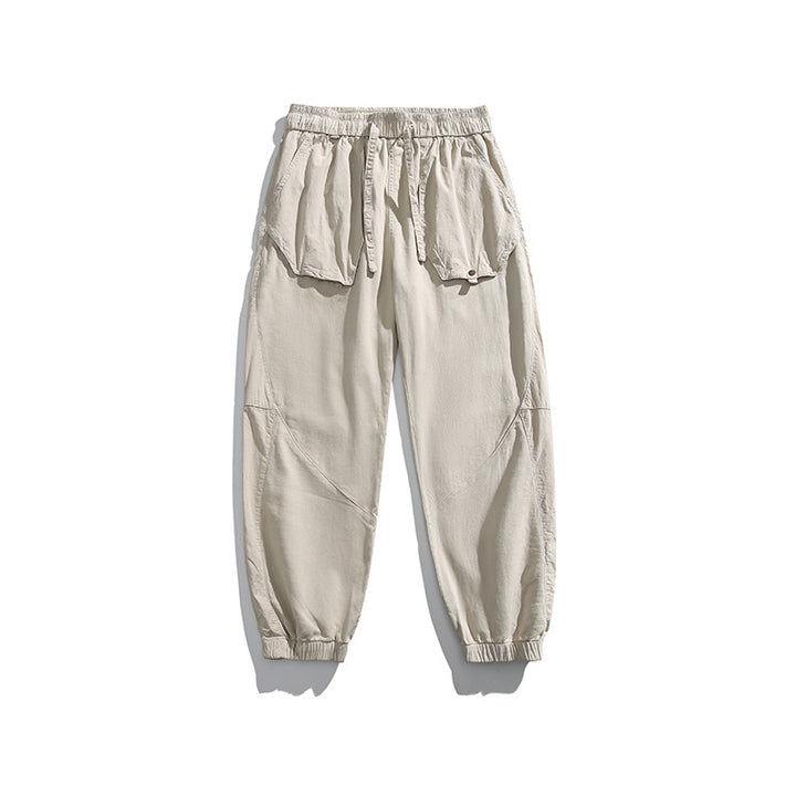 Herren Utility-Joggerhose mit übergroßen Klappentaschen, Tunnelzugbund und elastischen Bündchen Echo Archiv