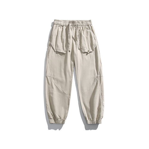 Herren Utility-Joggerhose mit übergroßen Klappentaschen, Tunnelzugbund und elastischen Bündchen Echo Archiv