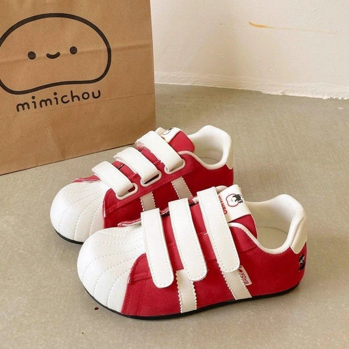 Damen Freizeit-Sneaker mit niedlichen Tiermotiven und praktischem Klettverschluss Echo Archiv